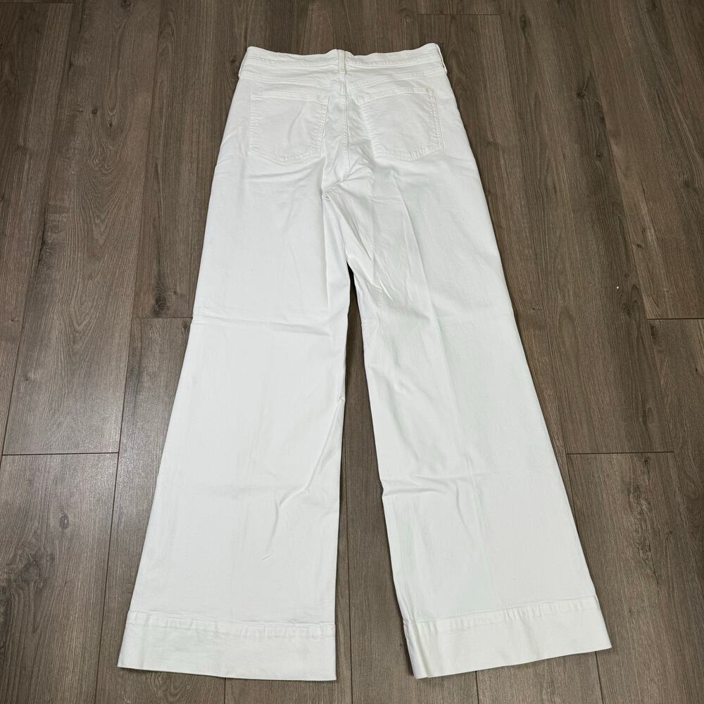 J Crew Wide Leg Trouser Trendy Jeans US Women's 31 Tall New - Picture 4 of 7
